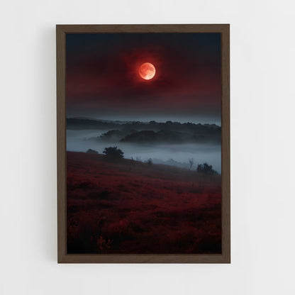 ap-blood moon-10 cadre Bois foncé