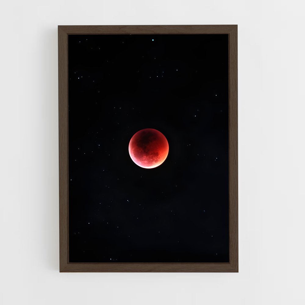 ap-blood moon-13 cadre Bois foncé