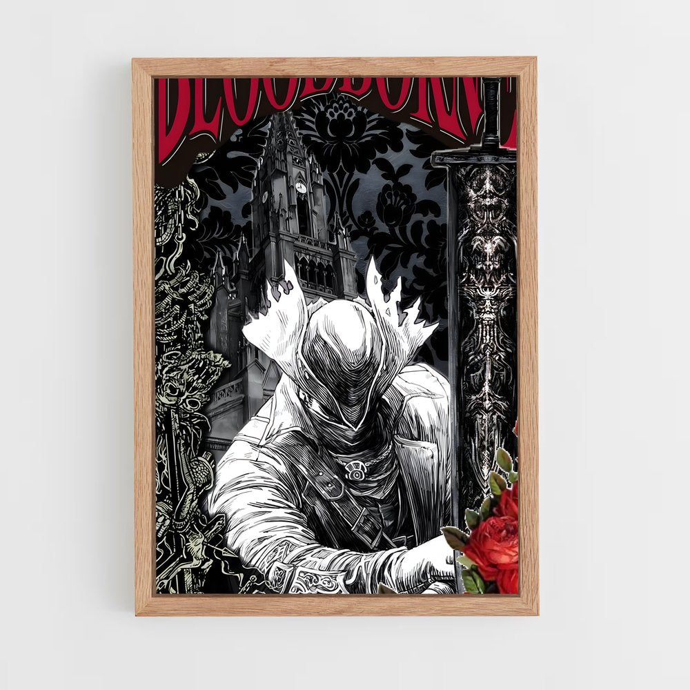 ap-bloodborne-2 cadre Bois clair