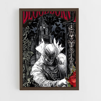 ap-bloodborne-2 cadre Bois foncé