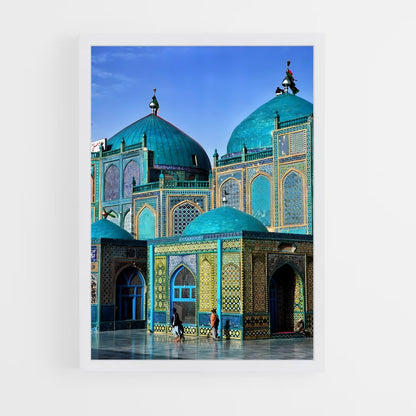 ap-blue mosque-1 cadre Blanc