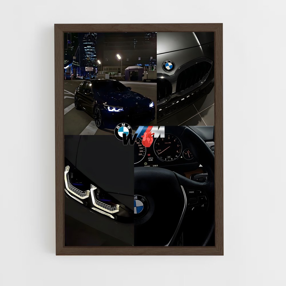 ap-bmw-9 cadre Bois foncé