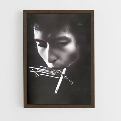 ap-bob dylan-7 cadre Bois foncé