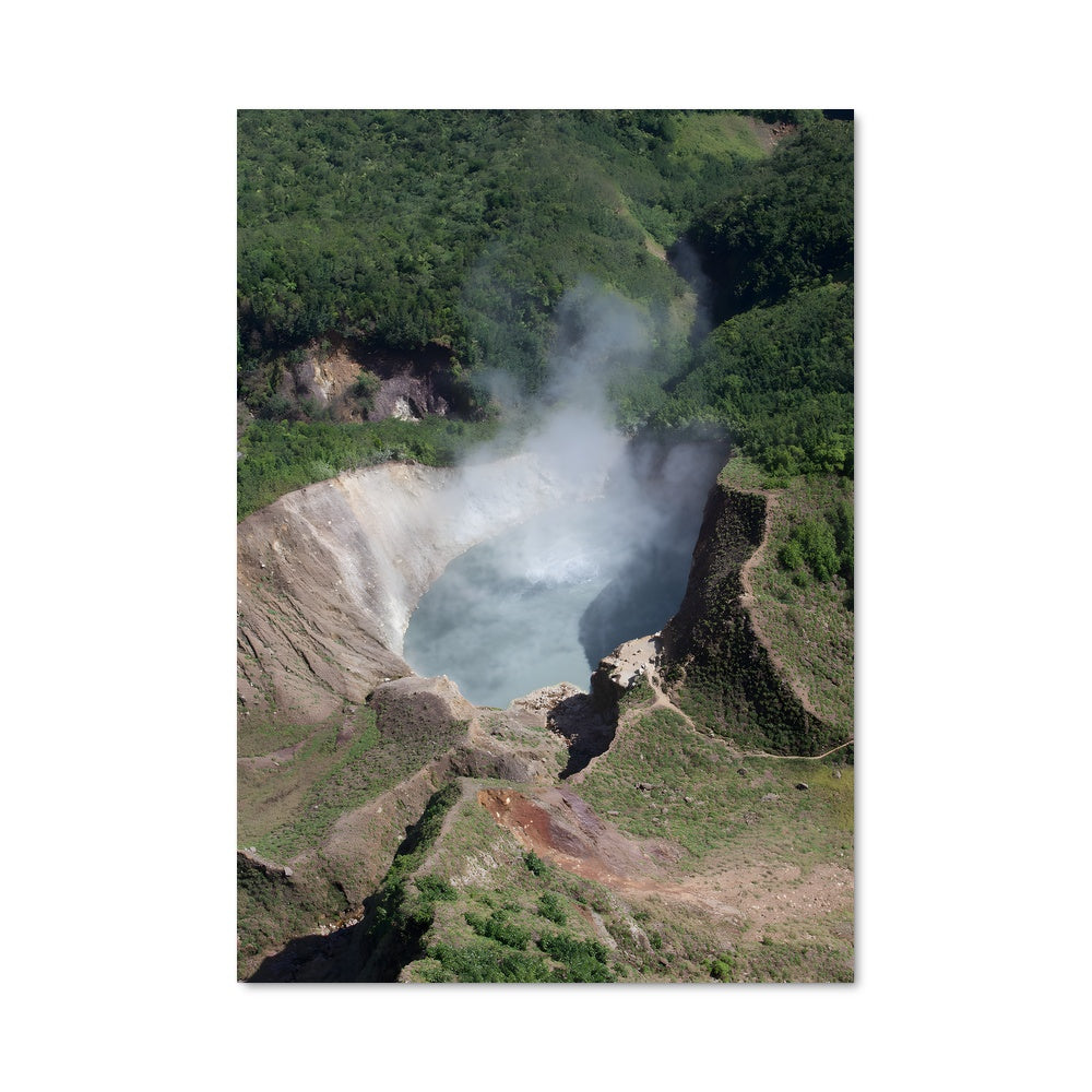 Poster Cratère Bouillonnant