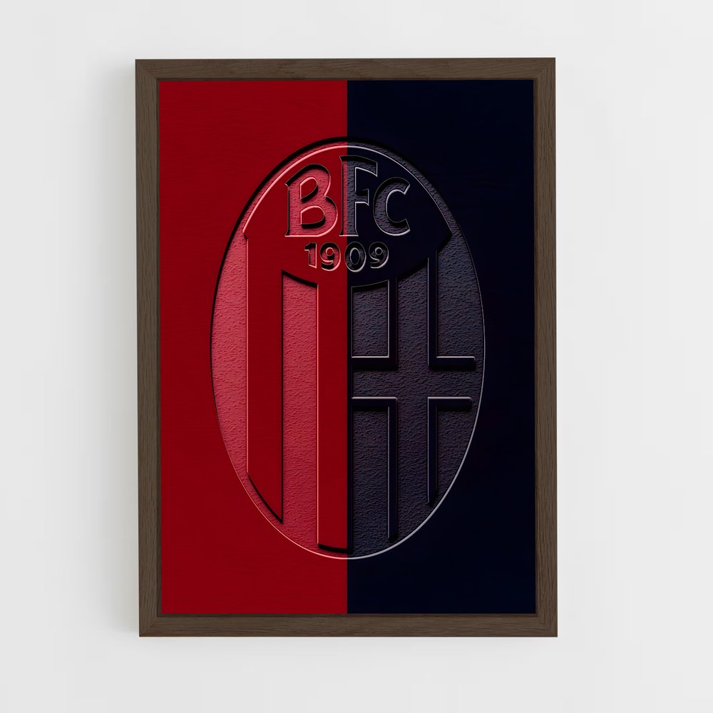 ap-bologna fc-11 cadre Bois foncé