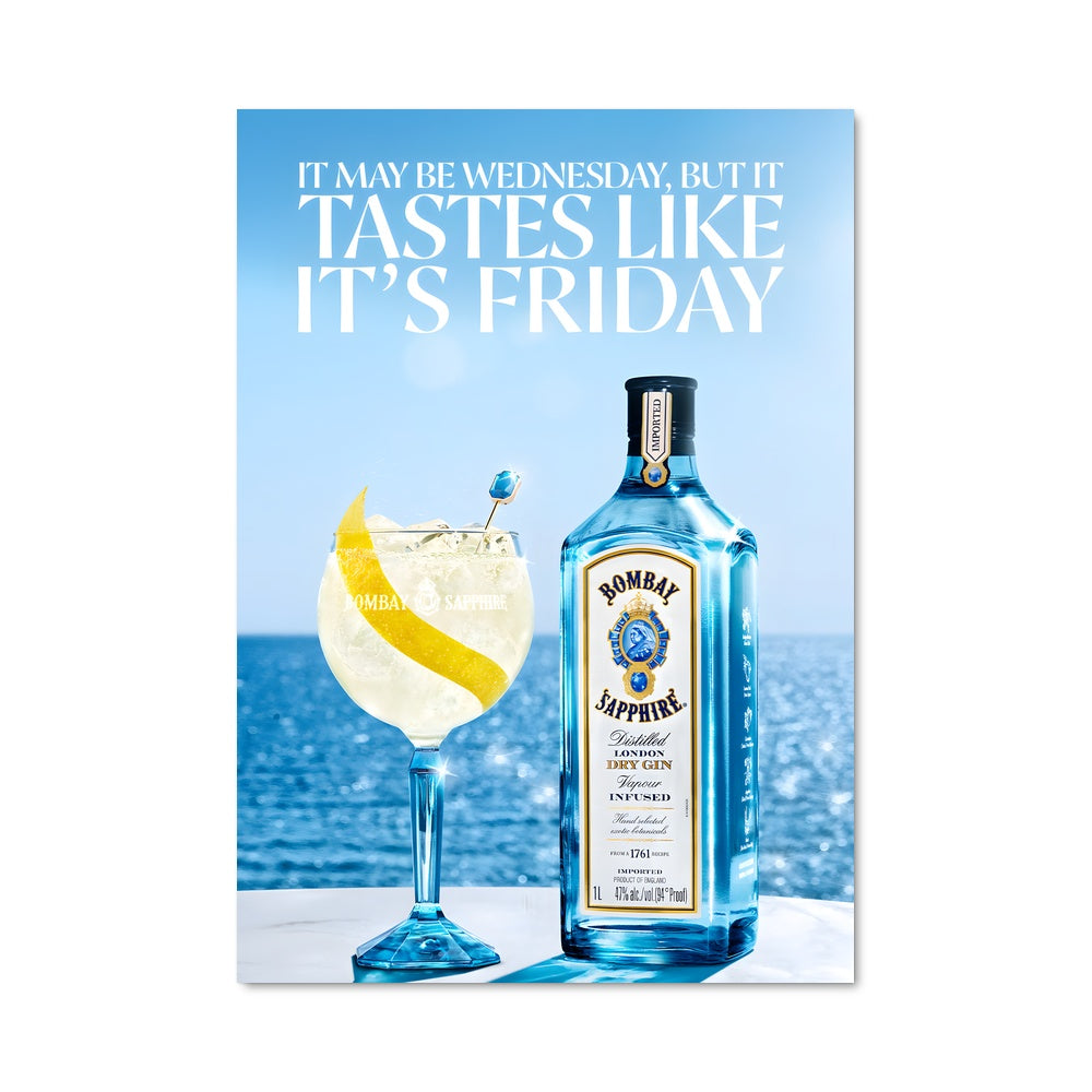 Poster Bombay sapphire 25294