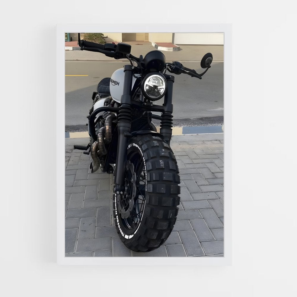 ap-bonneville t100-2 cadre Blanc
