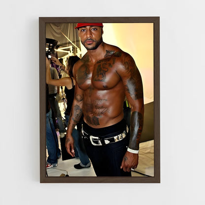 ap-booba-2 cadre Bois foncé