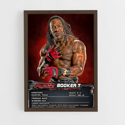 ap-booker t-2 cadre Bois foncé