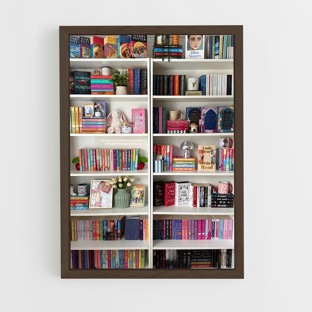ap-bookshelf-1 cadre Bois foncé