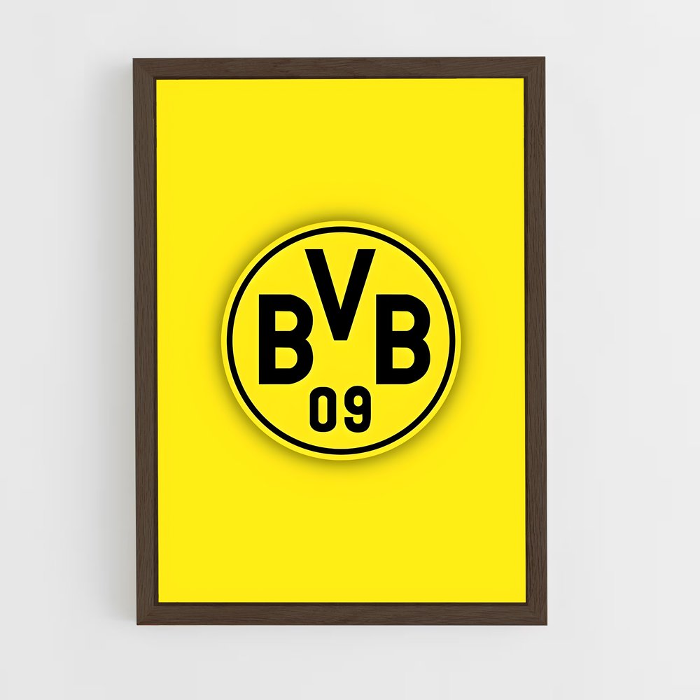 ap-borussia dortmund-12 cadre Bois foncé