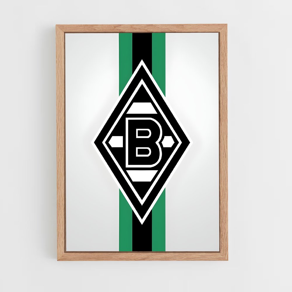 ap-borussia monchengladbach-1 cadre Bois clair
