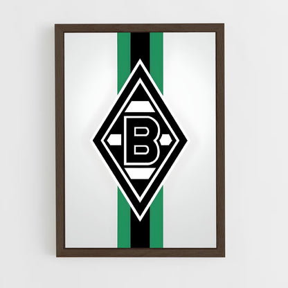 ap-borussia monchengladbach-1 cadre Bois foncé