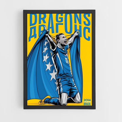 ap-bosnia herzegovina national football team-1 cadre Noir