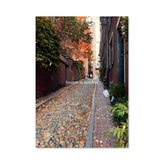 Poster Rue de Brique