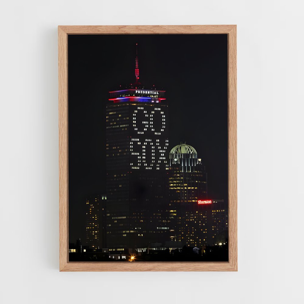 ap-boston red sox-7 cadre Bois clair
