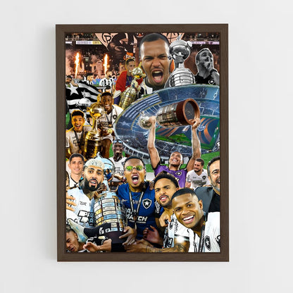 ap-botafogo de futebol e regatas-4 cadre Bois foncé