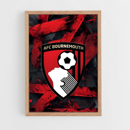 ap-bournemouth afc-1 cadre Bois clair