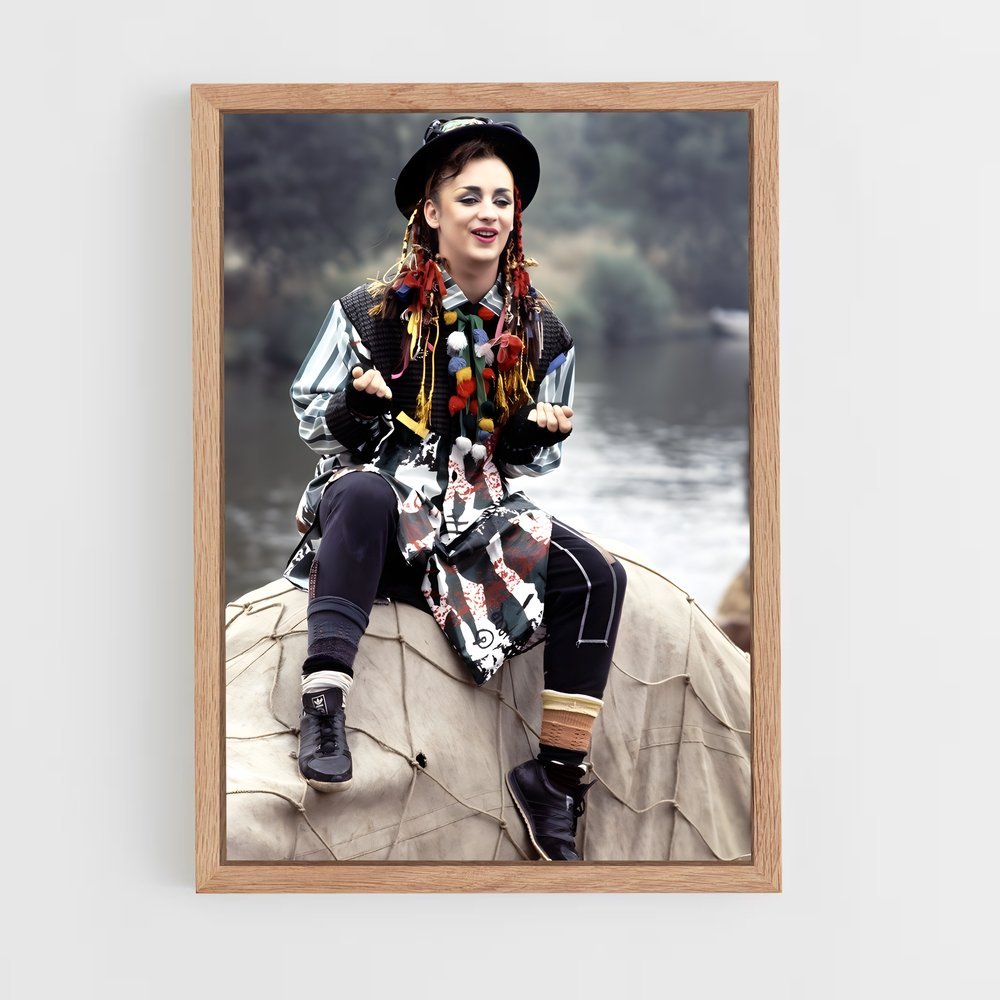 ap-boy george-3 cadre Bois clair