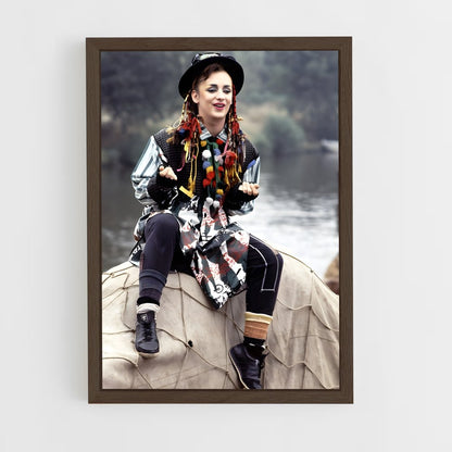 ap-boy george-3 cadre Bois foncé