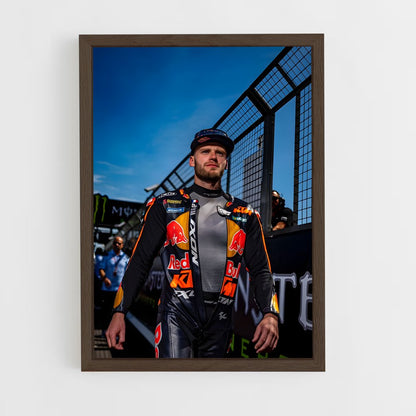 ap-brad binder-8 cadre Bois foncé