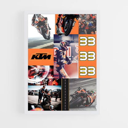 ap-brad binder-9 cadre Blanc