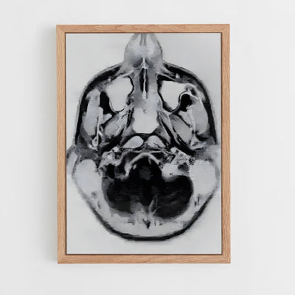 ap-brain scan-2 cadre Bois clair