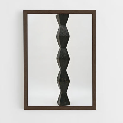 ap-brancusi endless column-2 cadre Bois foncé