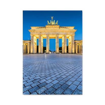Poster La Porte de Brandenburg