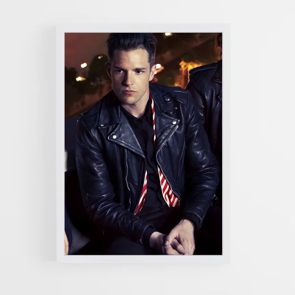 ap-brandon flowers-4 cadre Blanc