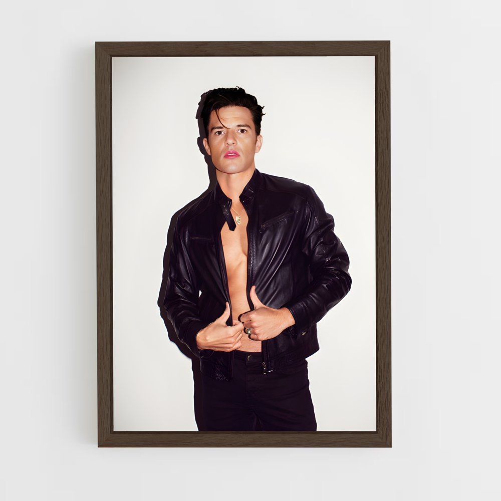 ap-brandon flowers-5 cadre Bois foncé