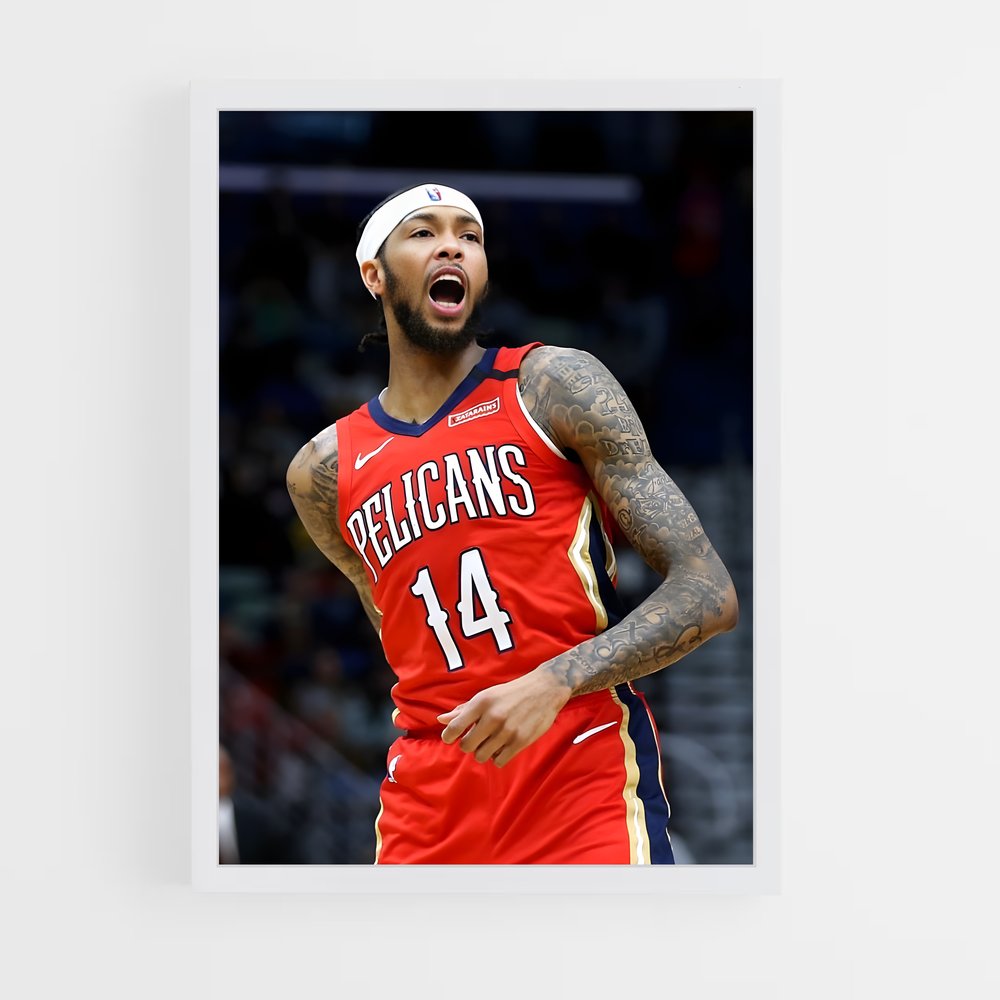 ap-brandon ingram-7 cadre Blanc