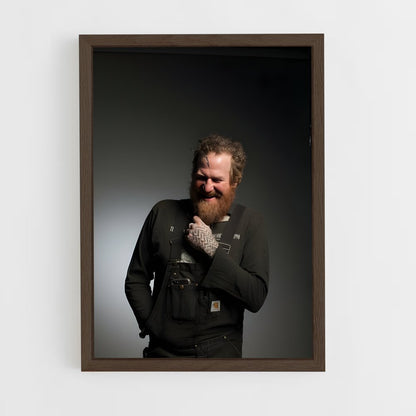 ap-brent hinds-5 cadre Bois foncé