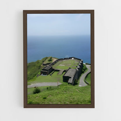 ap-brimstone hill fortress-1 cadre Bois foncé