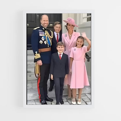 ap-british royal family-3 cadre Blanc