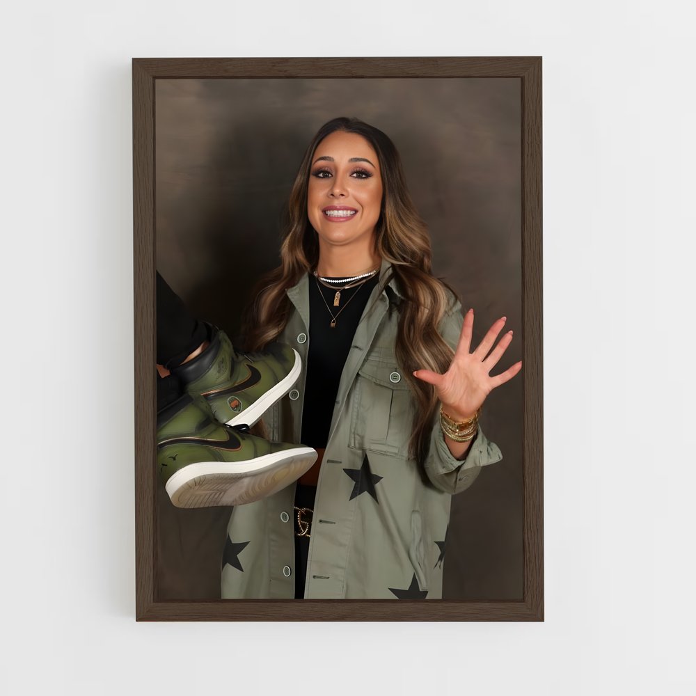 ap-britt baker-2 cadre Bois foncé