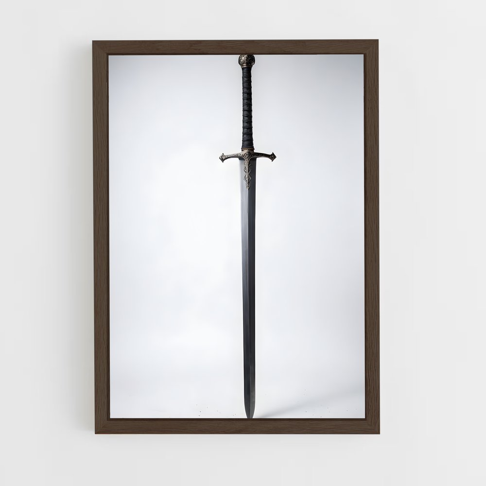 ap-broadsword-4 cadre Bois foncé