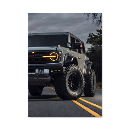 Poster Raptor Rugged