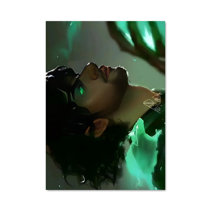 Poster Émeraude Enchantée