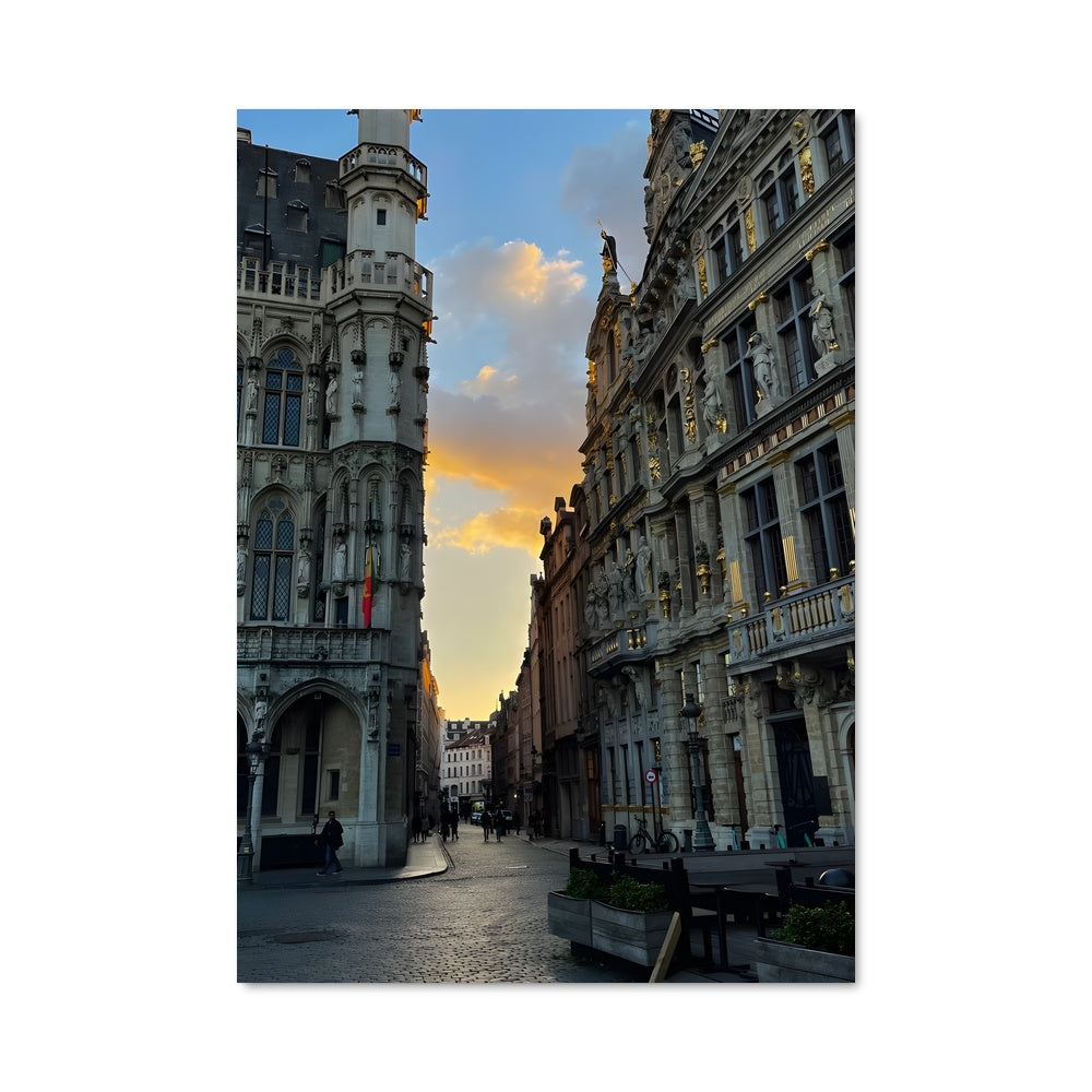 Poster L'Horloge de Bruxelles