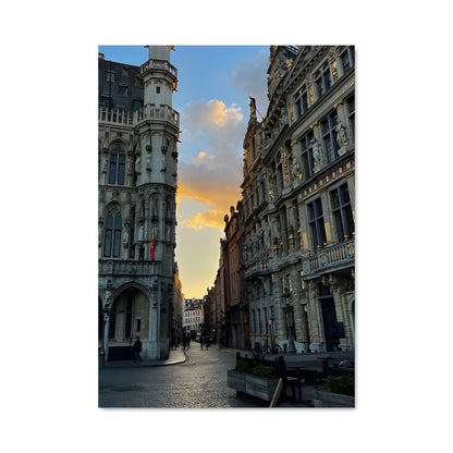 Poster L'Horloge de Bruxelles