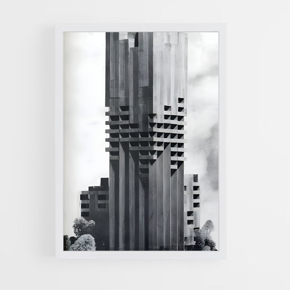 ap-brutalism-1 cadre Blanc