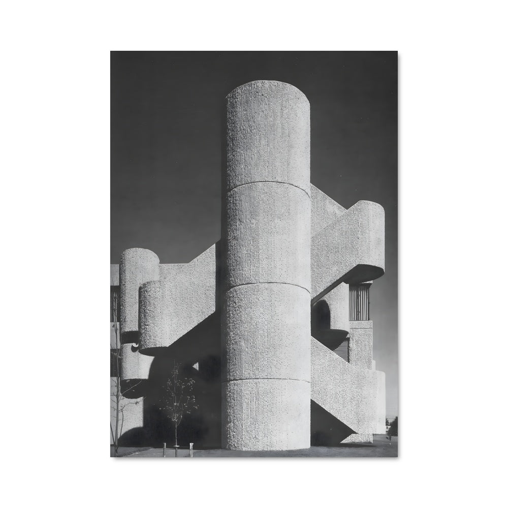 Poster Architecture Monochrome