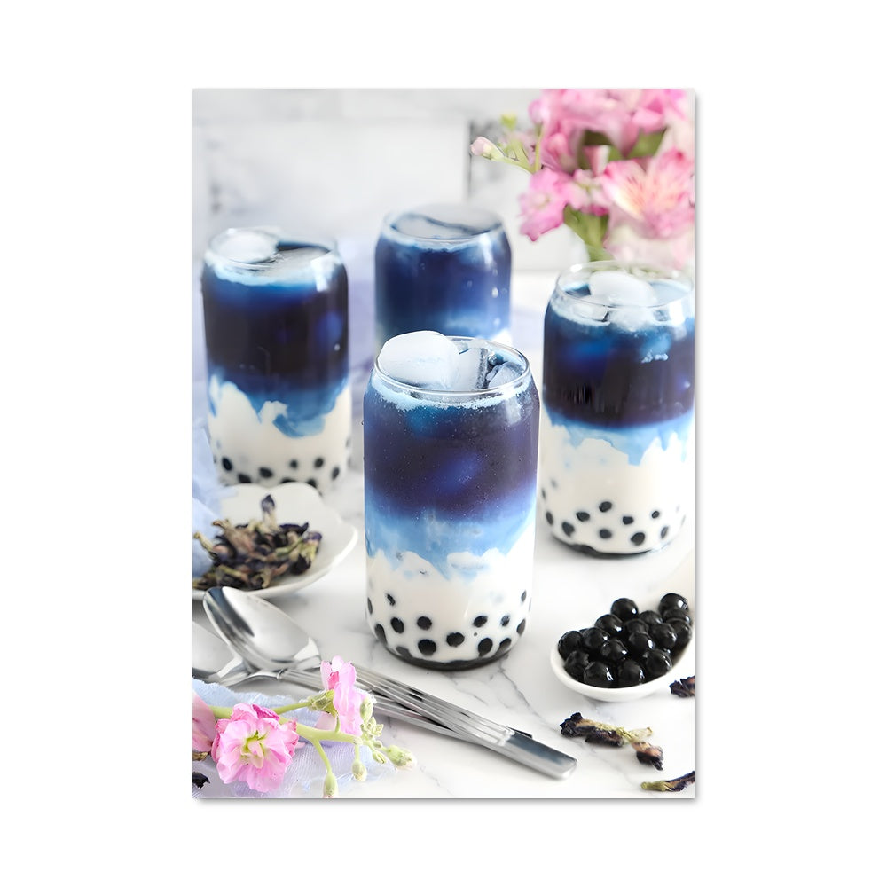 Poster Cocktail Myrtille