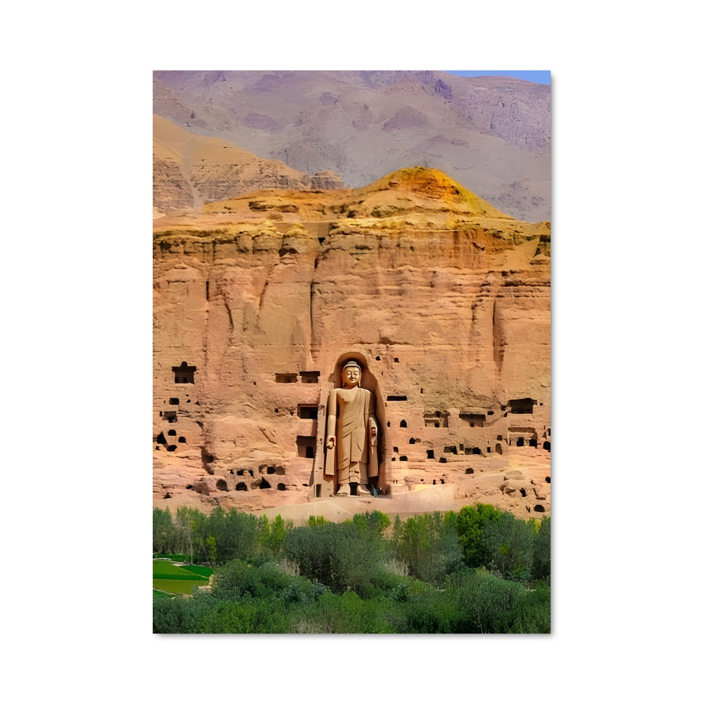Poster Bouddhas de Bamiyan