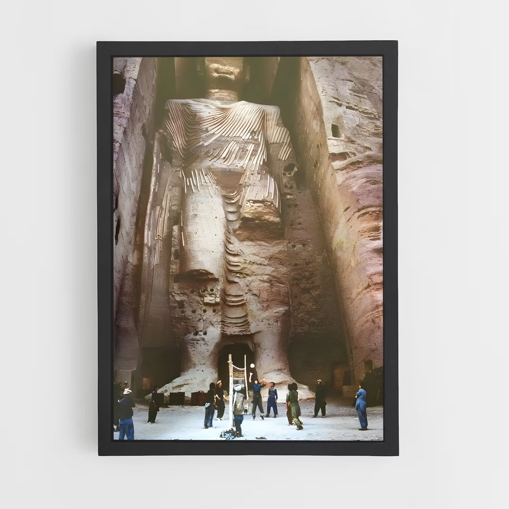 ap-buddhas of bamyan-4 cadre Noir