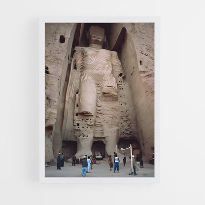 ap-buddhas of bamyan-6 cadre Blanc