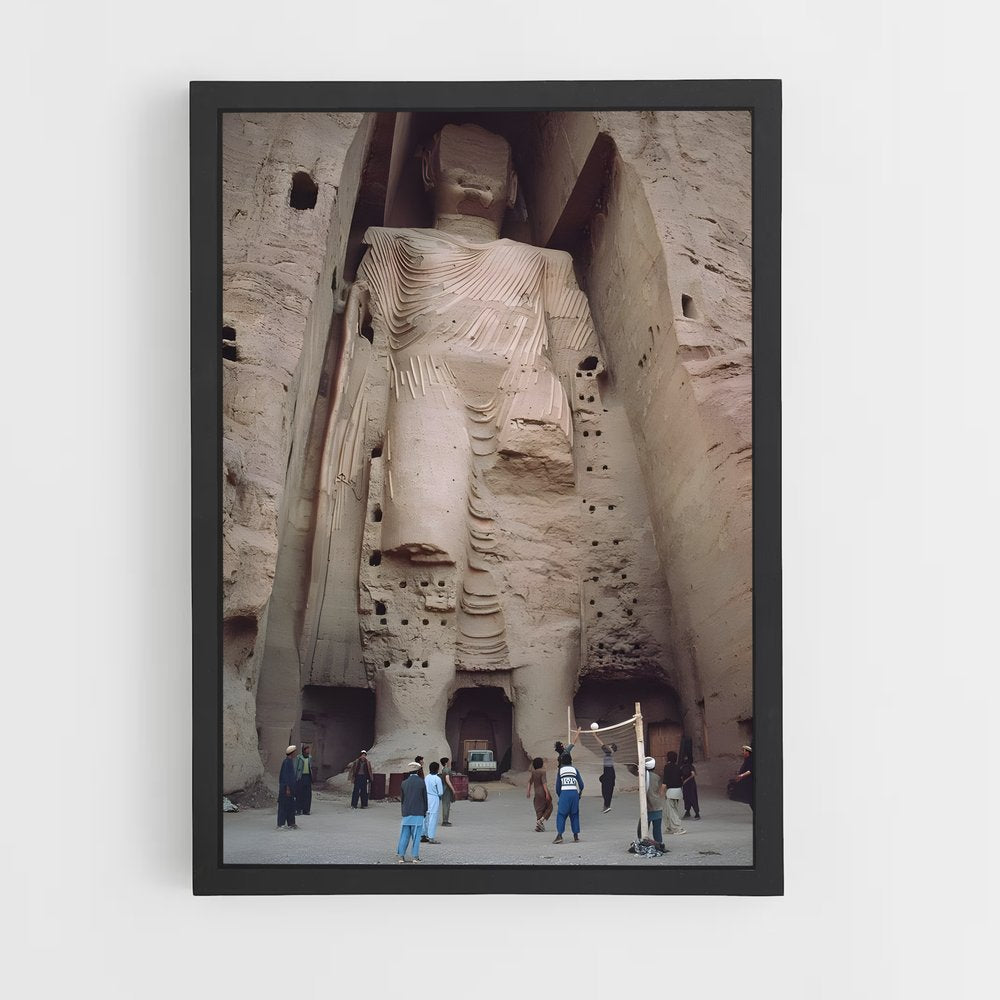 ap-buddhas of bamyan-6 cadre Noir