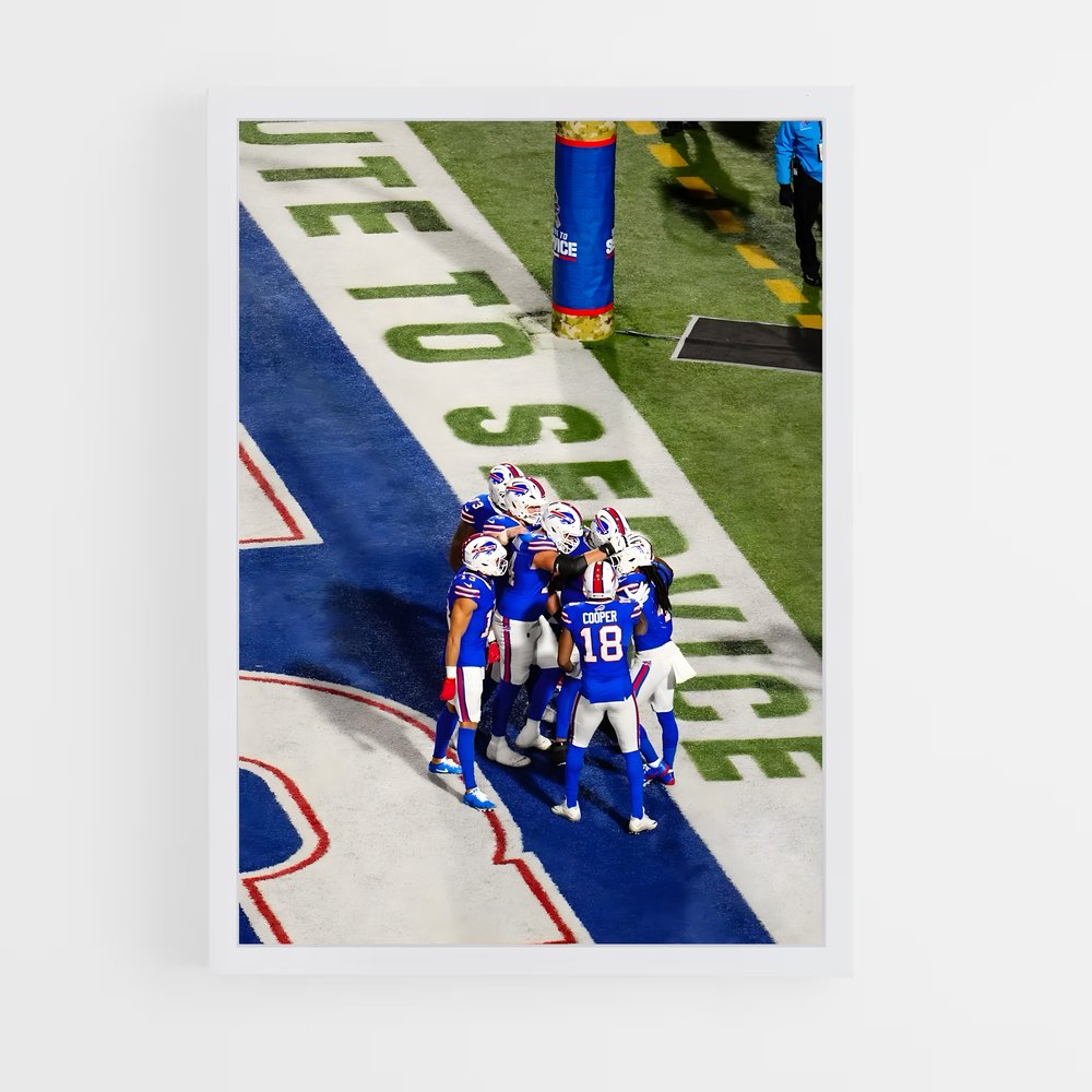 ap-buffalo bills-4 cadre Blanc
