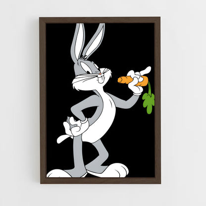 ap-bugs bunny-3 cadre Bois foncé